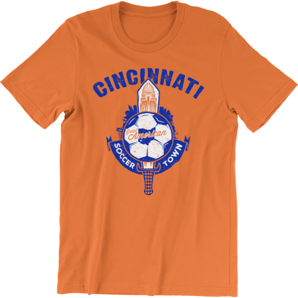 Cincinnati Great American Soccer Town T-Shirt