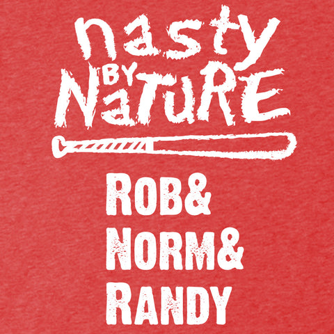 Cincinnati Nasty By Nature Baseball T-Shirt