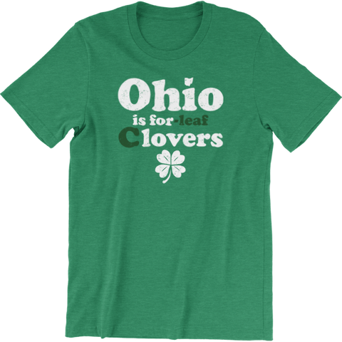 OHIO IS FOR C'LOVERS ST. PATRICK'S DAY T-SHIRT